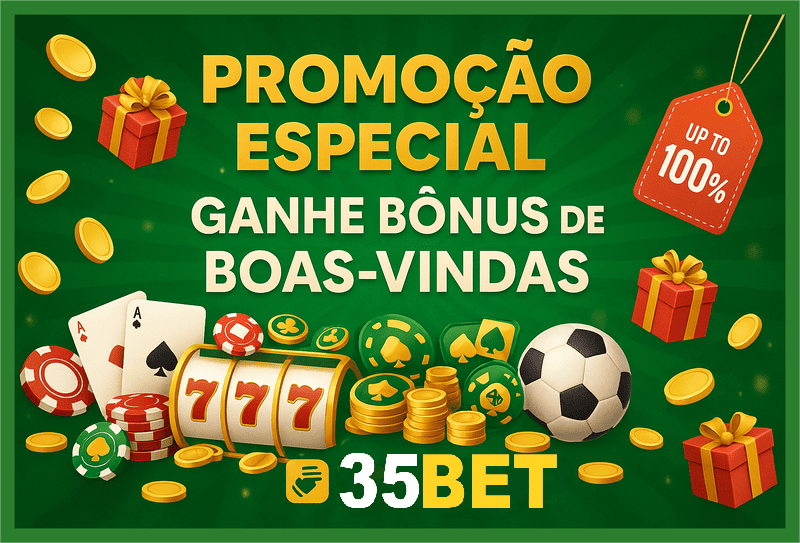 O bônus promocional 35BET é uma ótima maneira de começar sua aventura